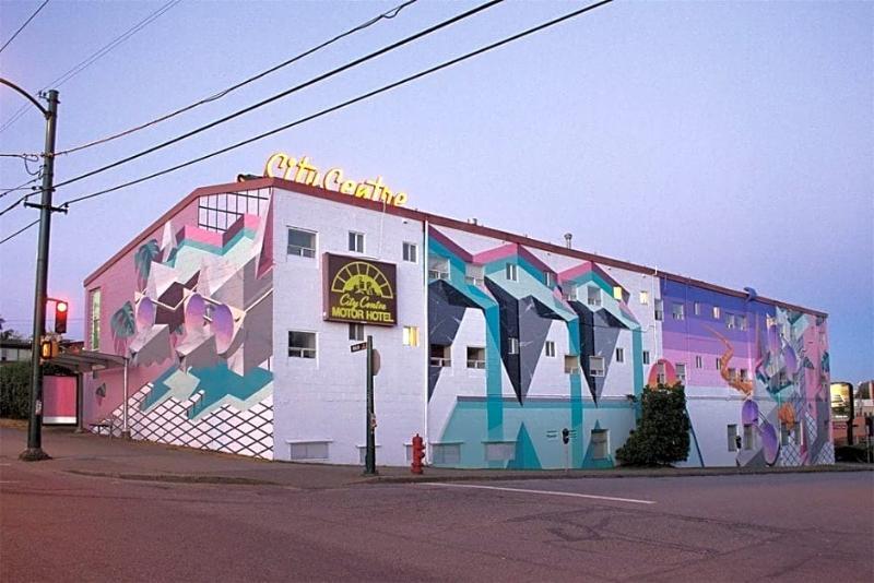 City Centre Motel Vancouver Bagian luar foto